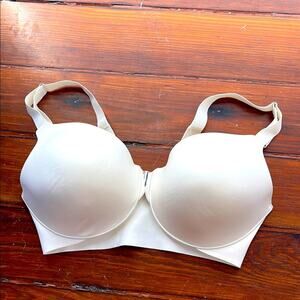 Soma Vanishing Back Full Coverage underwear front clasp bra sz 36D